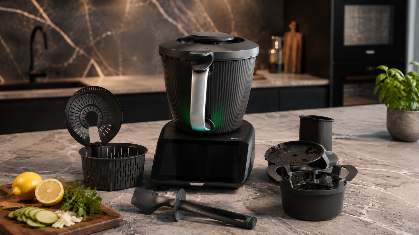 Chantal met de Thermomix TM7